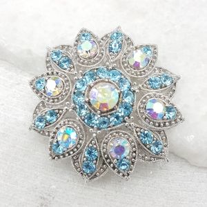 ✔️❄❄Stunning Snow Flake Borealis Brooch/Pendant❄❄